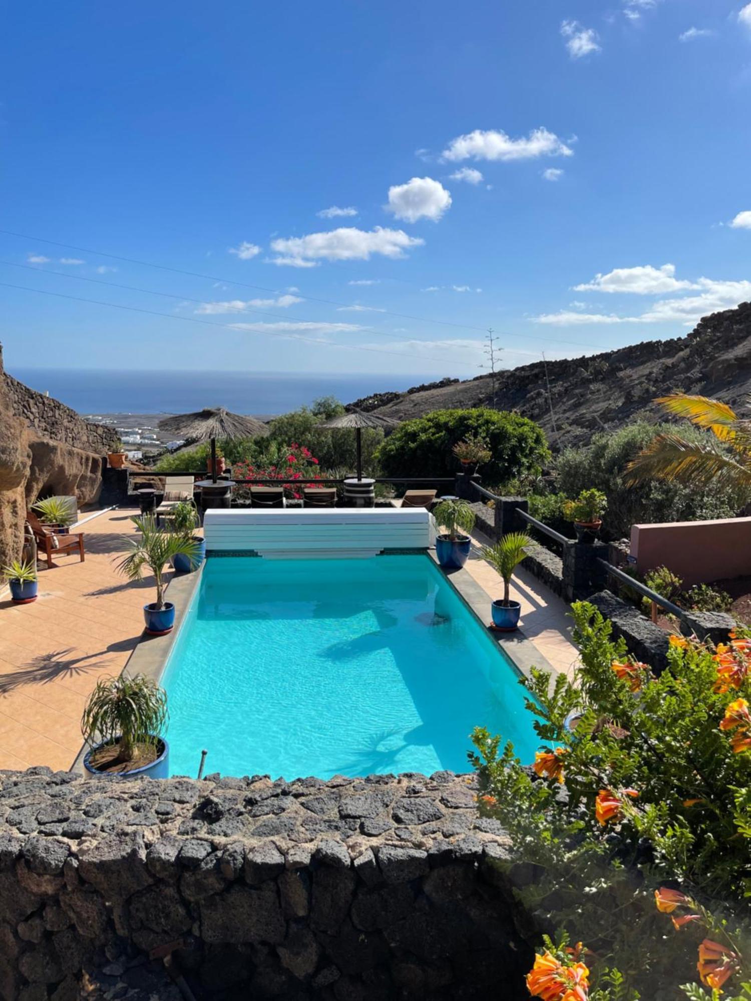 Castillo Lanzarote Villa Sophie - Luxury Villa -Sleep In A Volcanic Cave With Heated Pool Tias Exterior photo