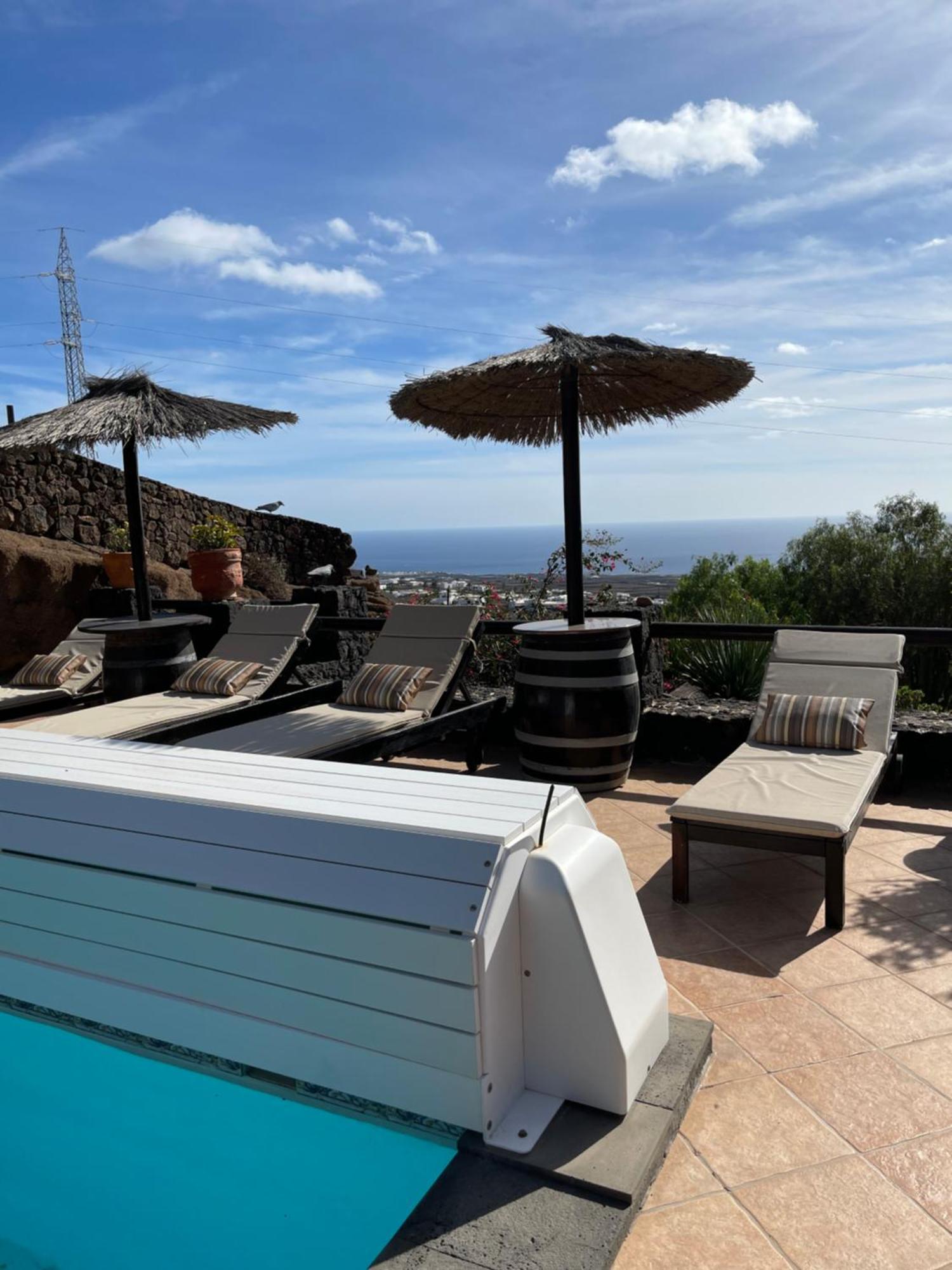 Castillo Lanzarote Villa Sophie - Luxury Villa -Sleep In A Volcanic Cave With Heated Pool Tias Exterior photo