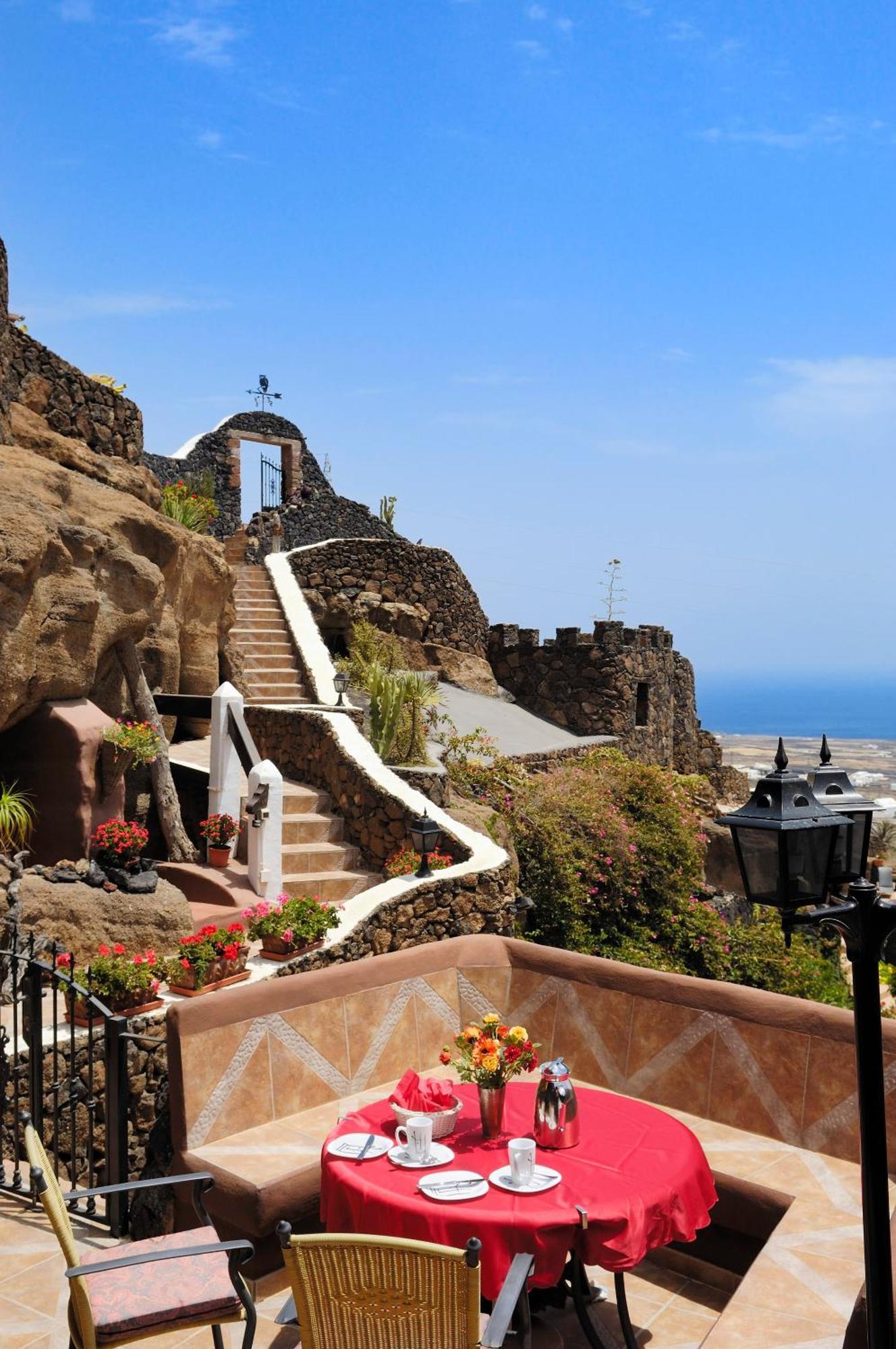 Castillo Lanzarote Villa Sophie - Luxury Villa -Sleep In A Volcanic Cave With Heated Pool Tias Exterior photo