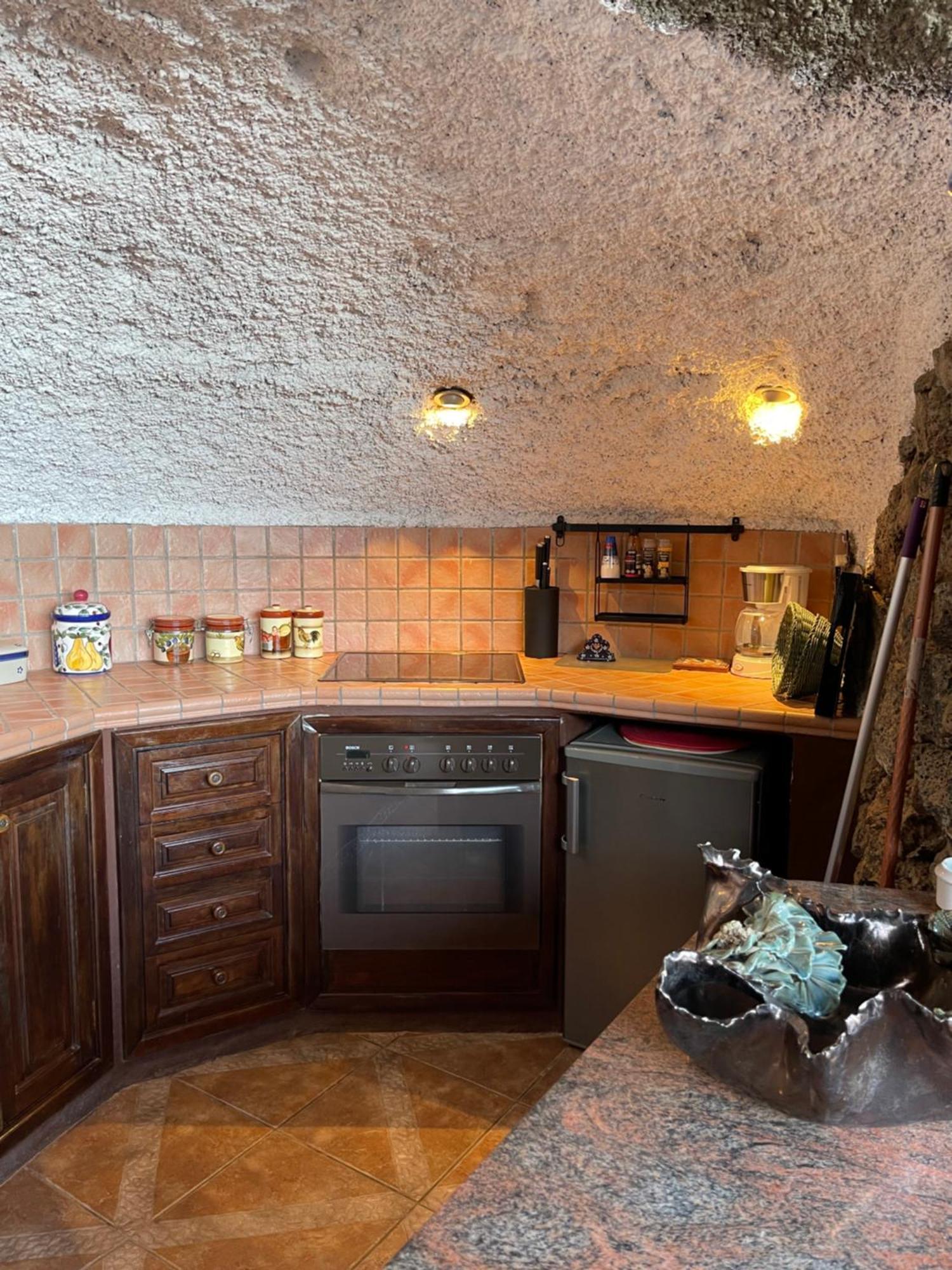 Castillo Lanzarote Villa Sophie - Luxury Villa -Sleep In A Volcanic Cave With Heated Pool Tias Exterior photo