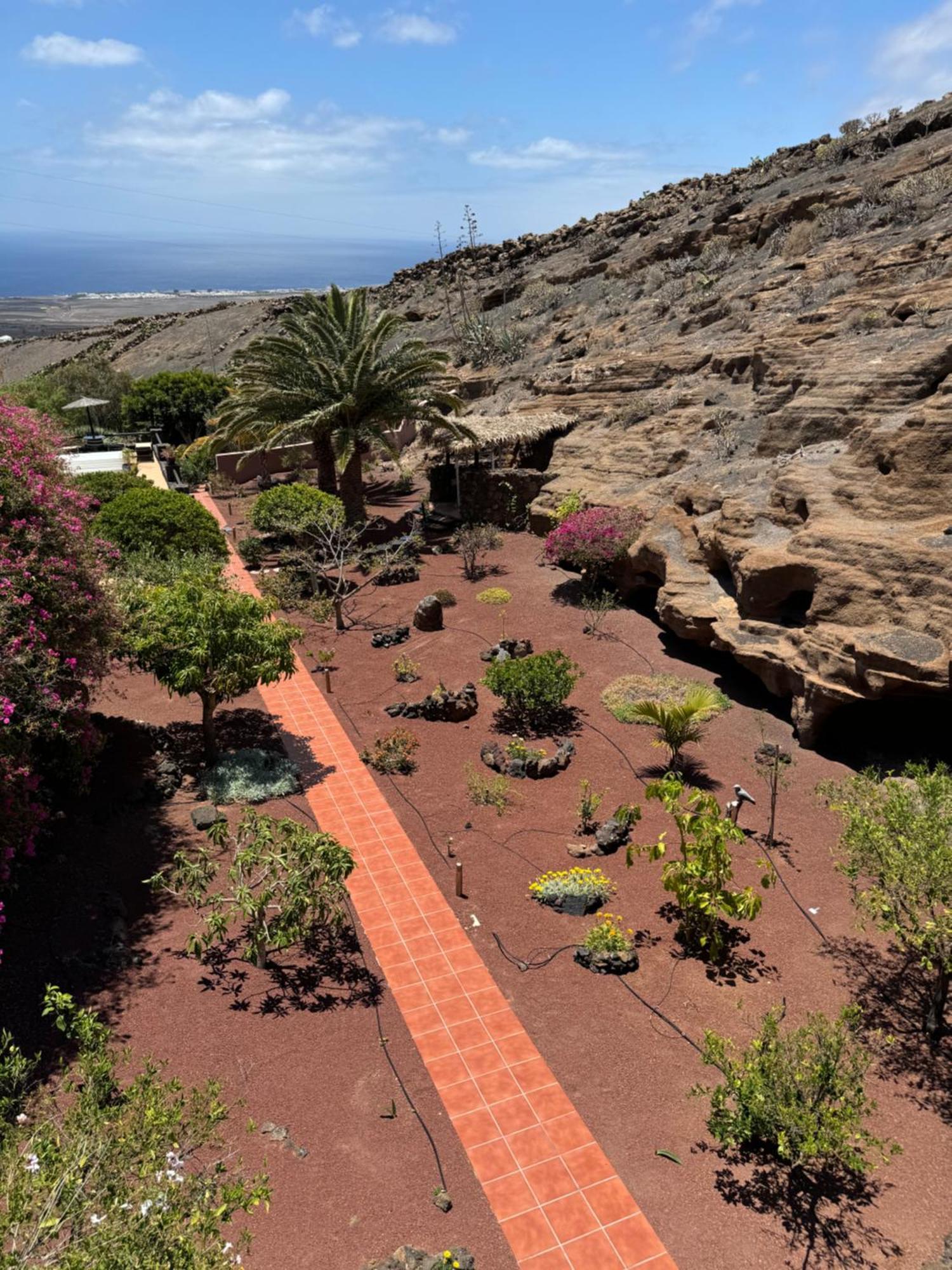 Castillo Lanzarote Villa Sophie - Luxury Villa -Sleep In A Volcanic Cave With Heated Pool Tias Exterior photo